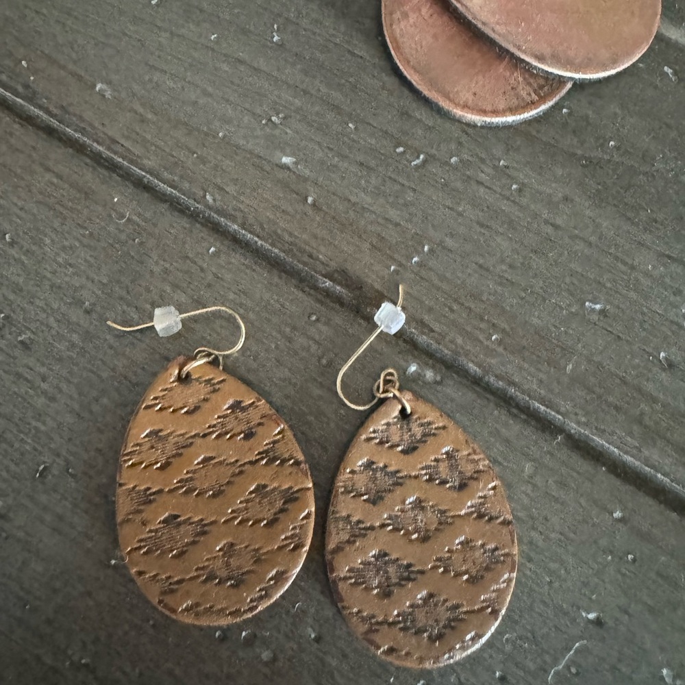 Sweet Creek Leather Earrings